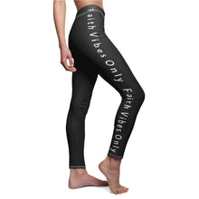 Load image into Gallery viewer, Women's "Faith Vibes Only" Leggings