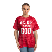 Load image into Gallery viewer, Trust God Tie-Dye Tee