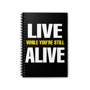 Live Alive Notebook